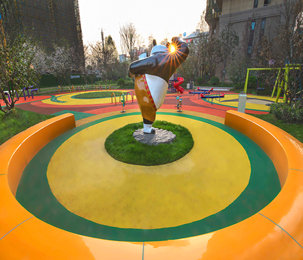 公園戶外EPDM塑膠地面安全